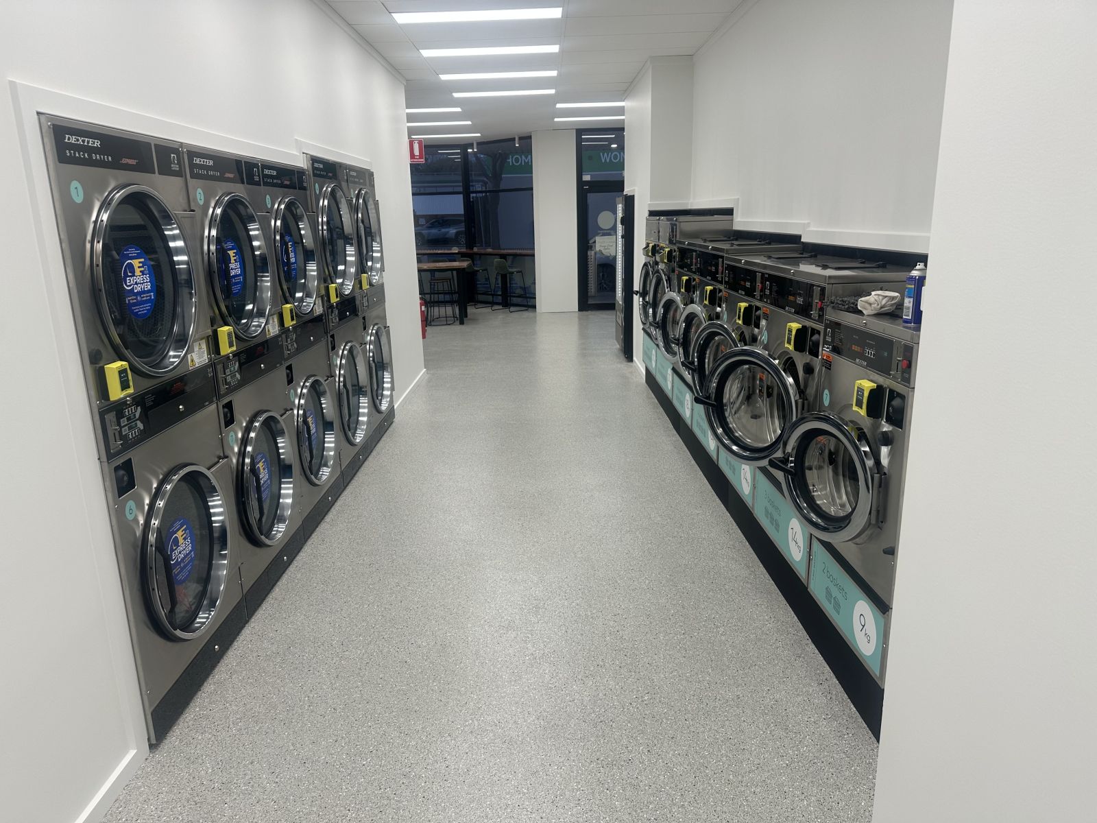 Spin and Sparkle Laundromat